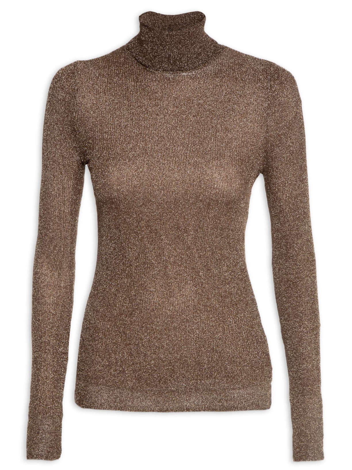 Blusa Feminina Cacharrel Tricot - Dourado