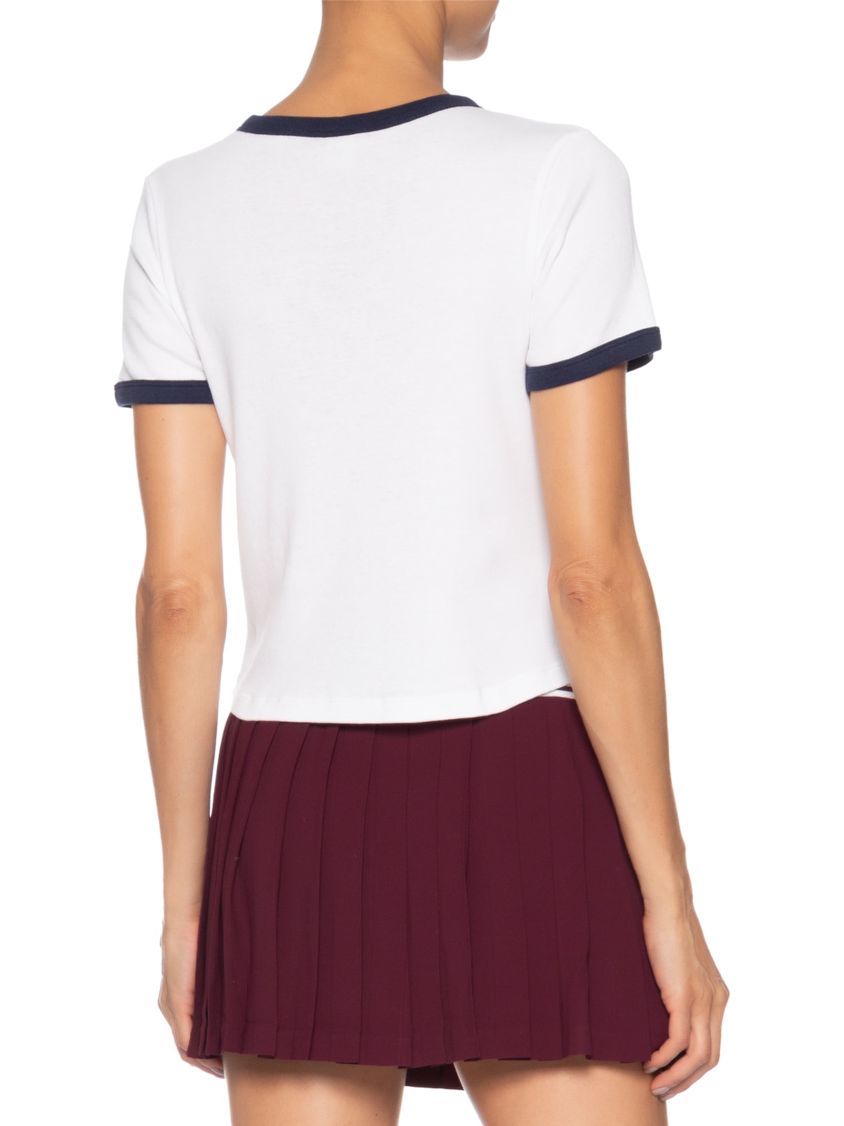 Blusa Feminina California Emblem Soft Ringer – Branco Sporty & Rich