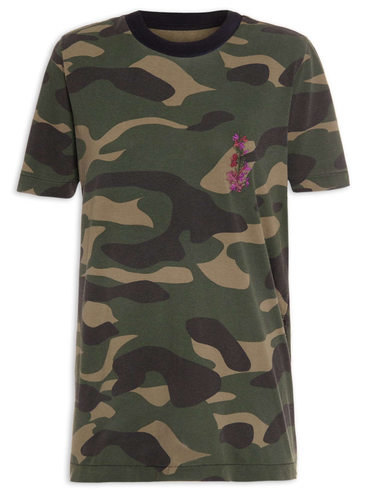 Blusa Feminina Camu Dark - Verde