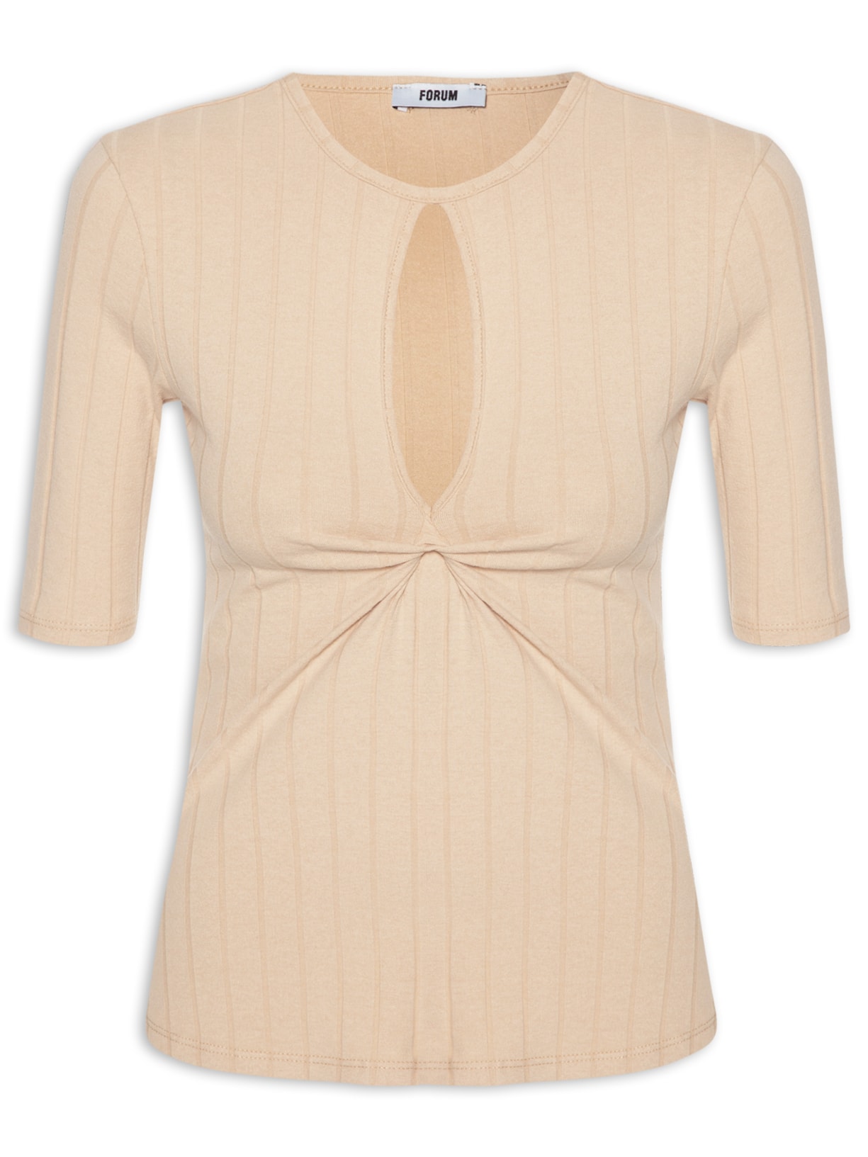Blusa Feminina Canelada - Bege