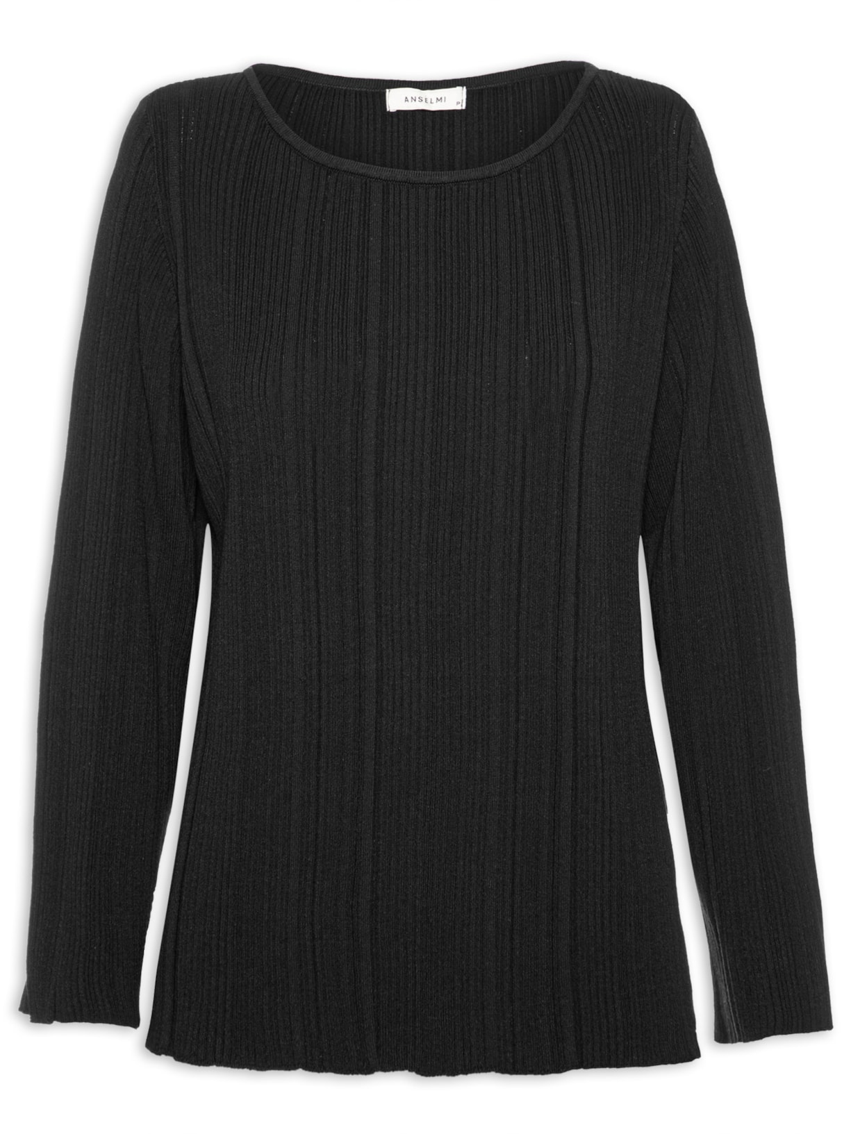 Blusa Feminina Canelada - Preto