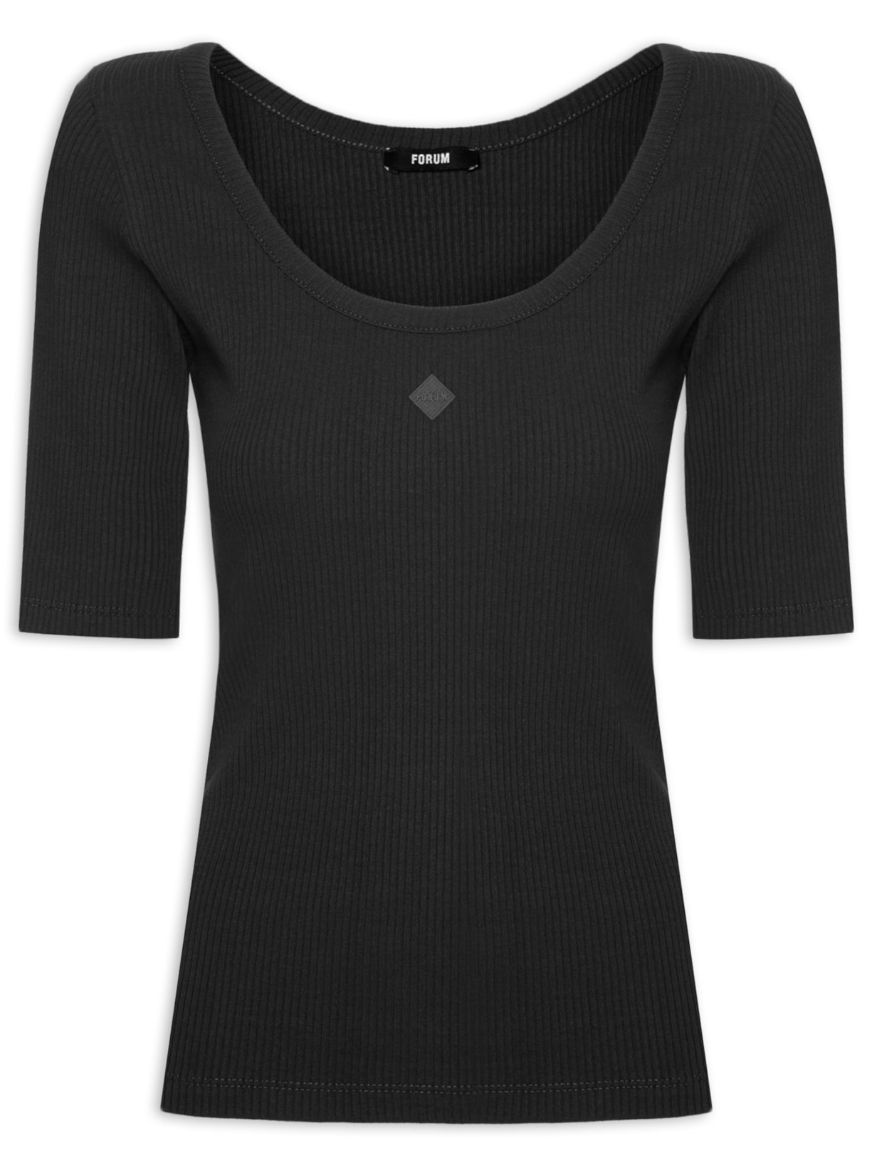 Blusa Feminina Canelada - Preto