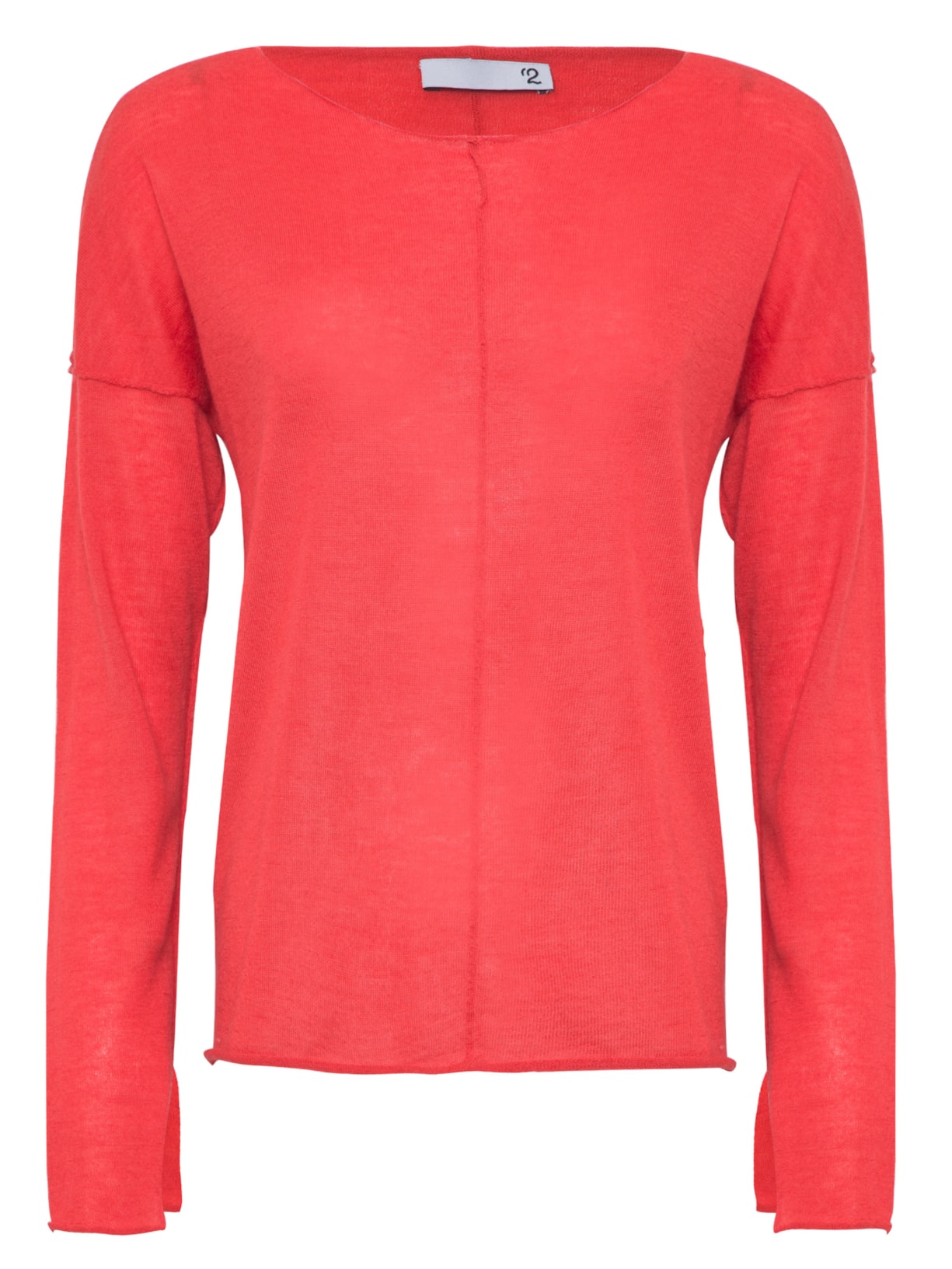 Blusa Feminina Canoa Puro Cashmere Light - Vermelho