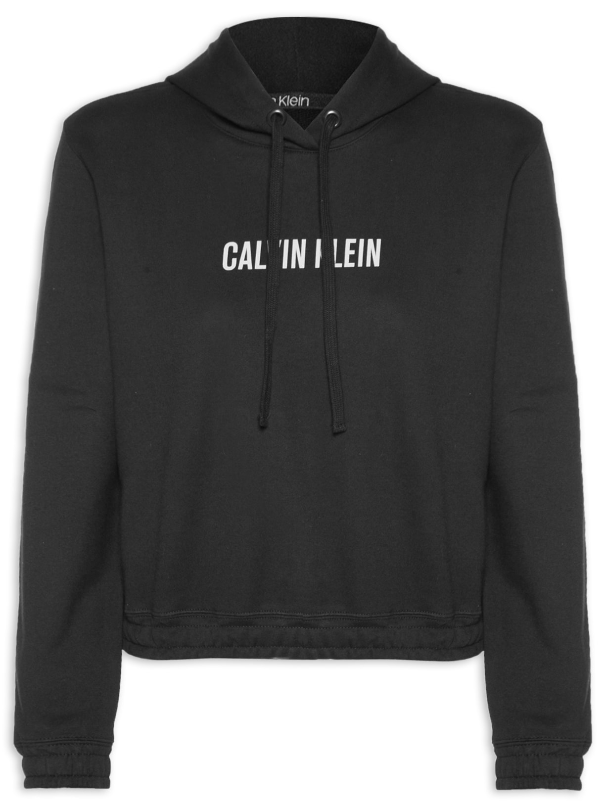 Blusa Feminina Capuz Intense Power - Preto