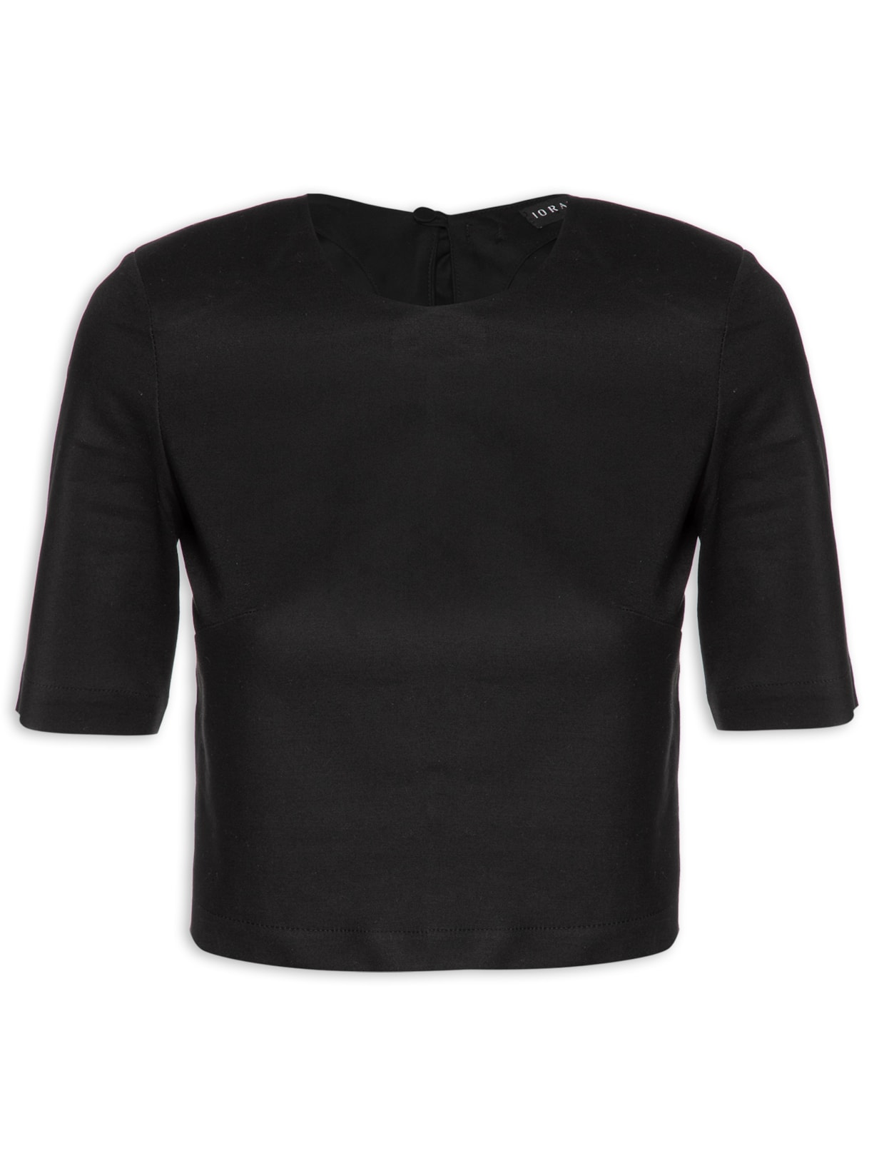 Blusa Feminina Carrie Laço - Preto