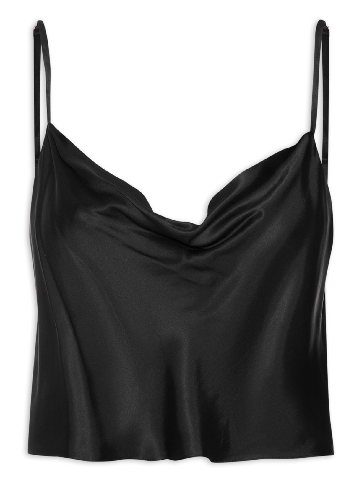 Blusa Feminina Cetim Night - Preto