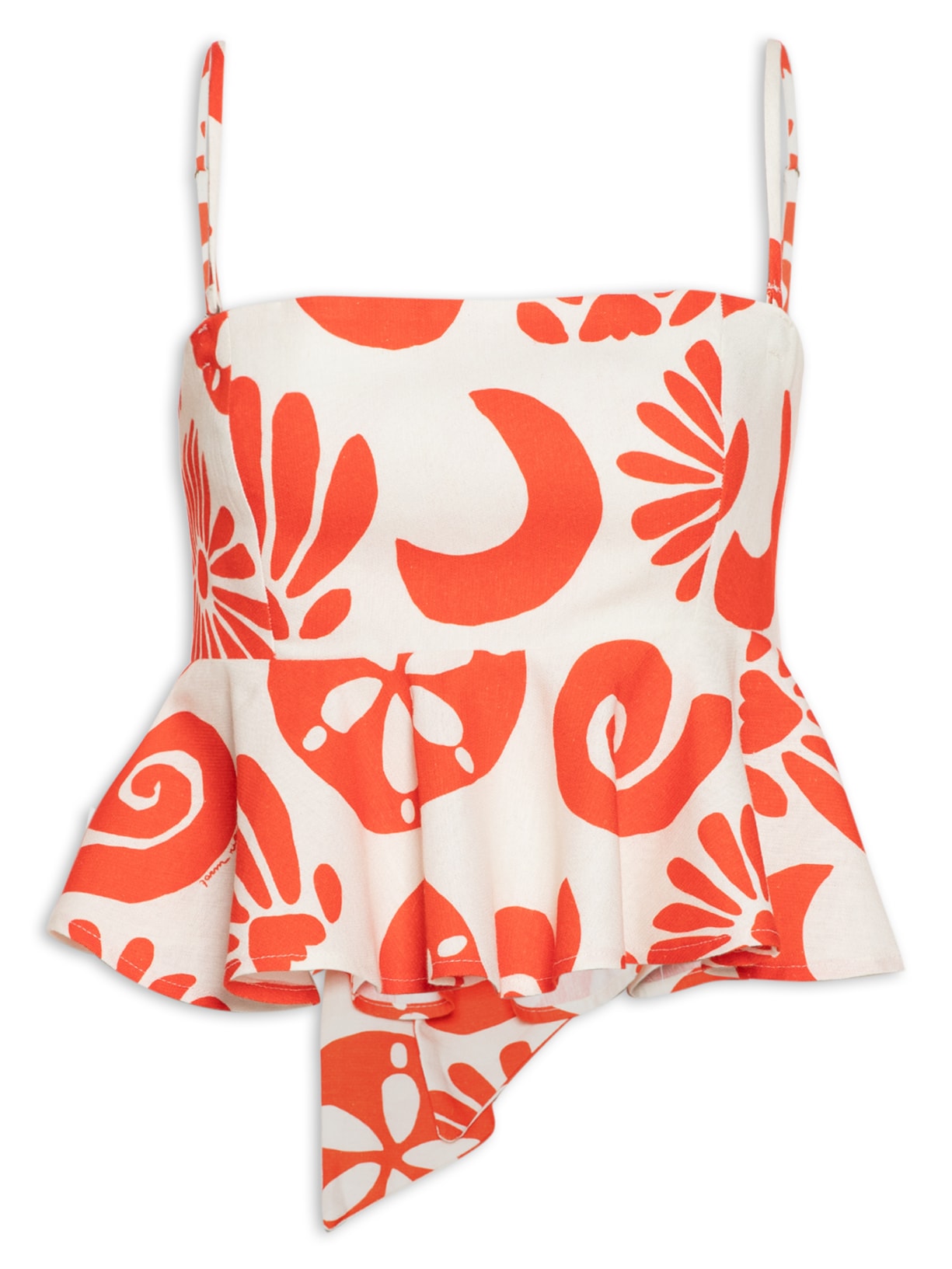 Blusa Feminina Céu De Concha - Laranja