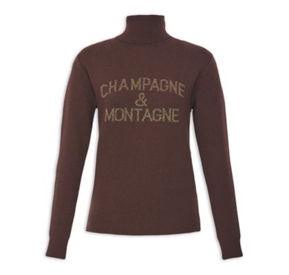 Blusa Feminina Champaghe E Montagne - Marrom