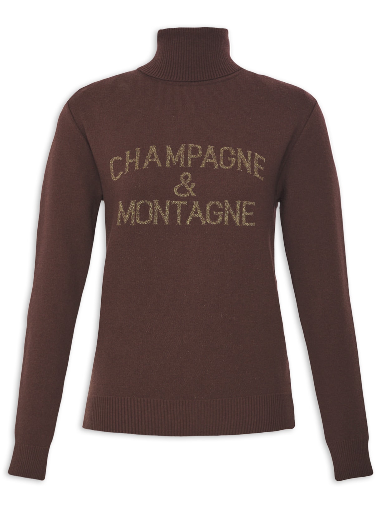 Blusa Feminina Champaghe E Montagne - Marrom