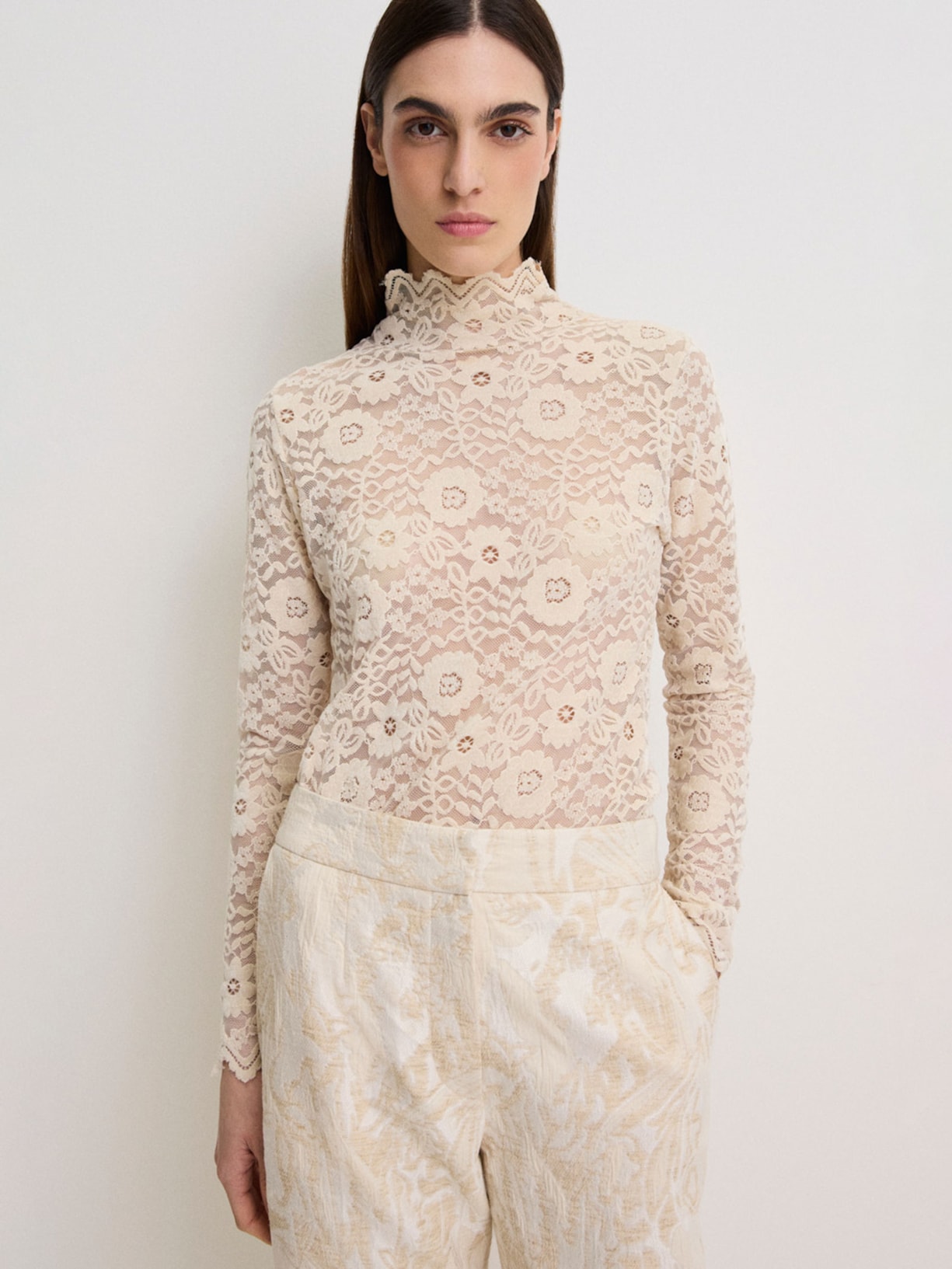 Blusa Feminina Chloe I26 Branco Mixed