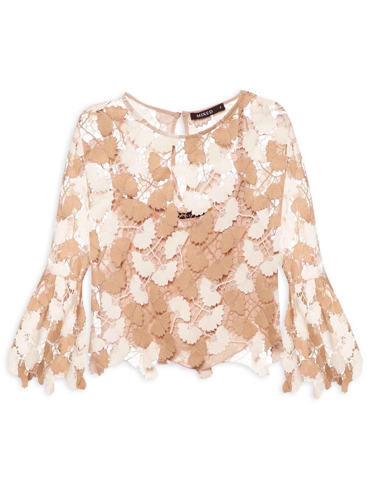 Blusa Feminina Clara Maria - Bege