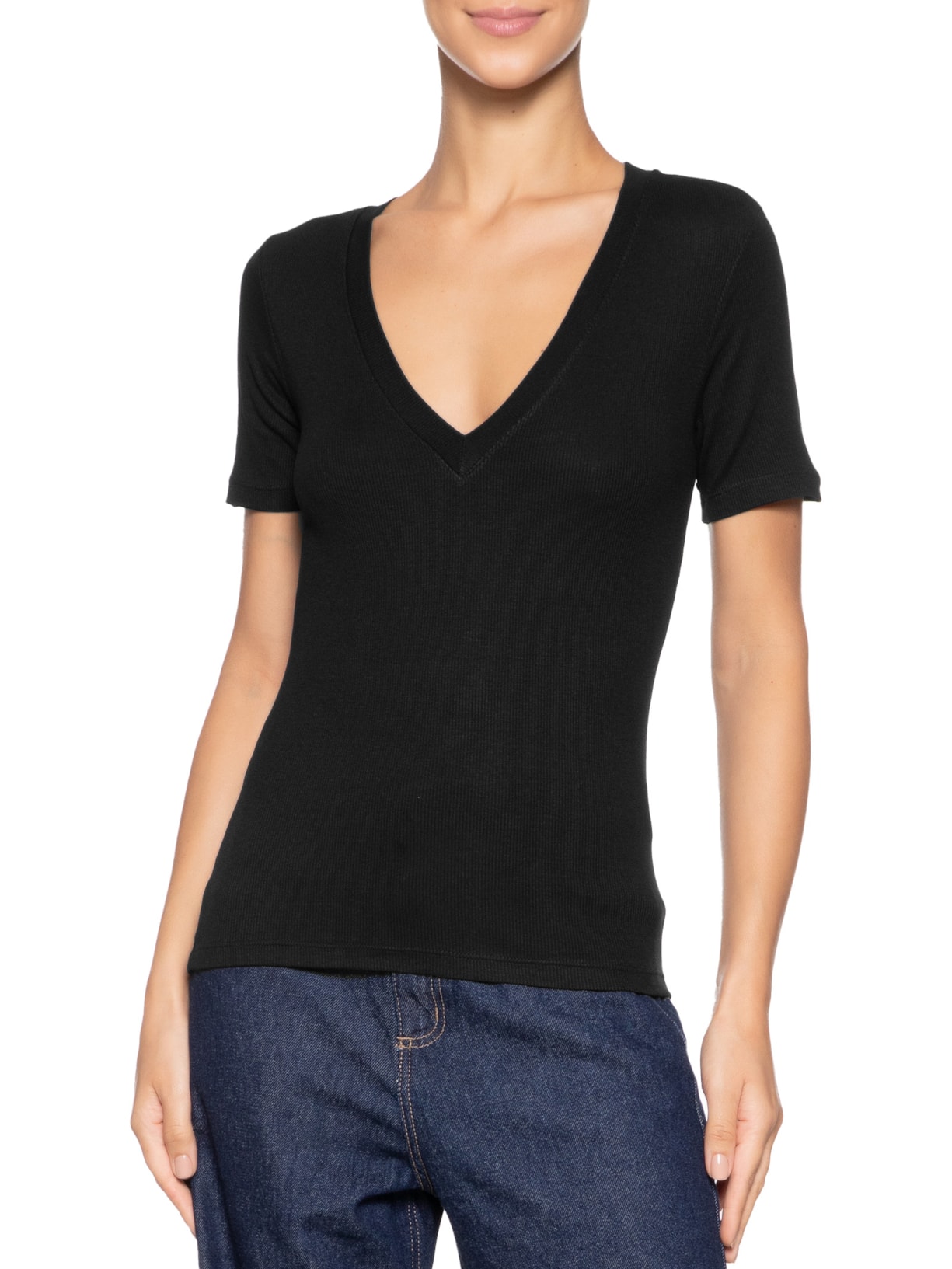 Blusa Feminina Clarice Preto Le Lis