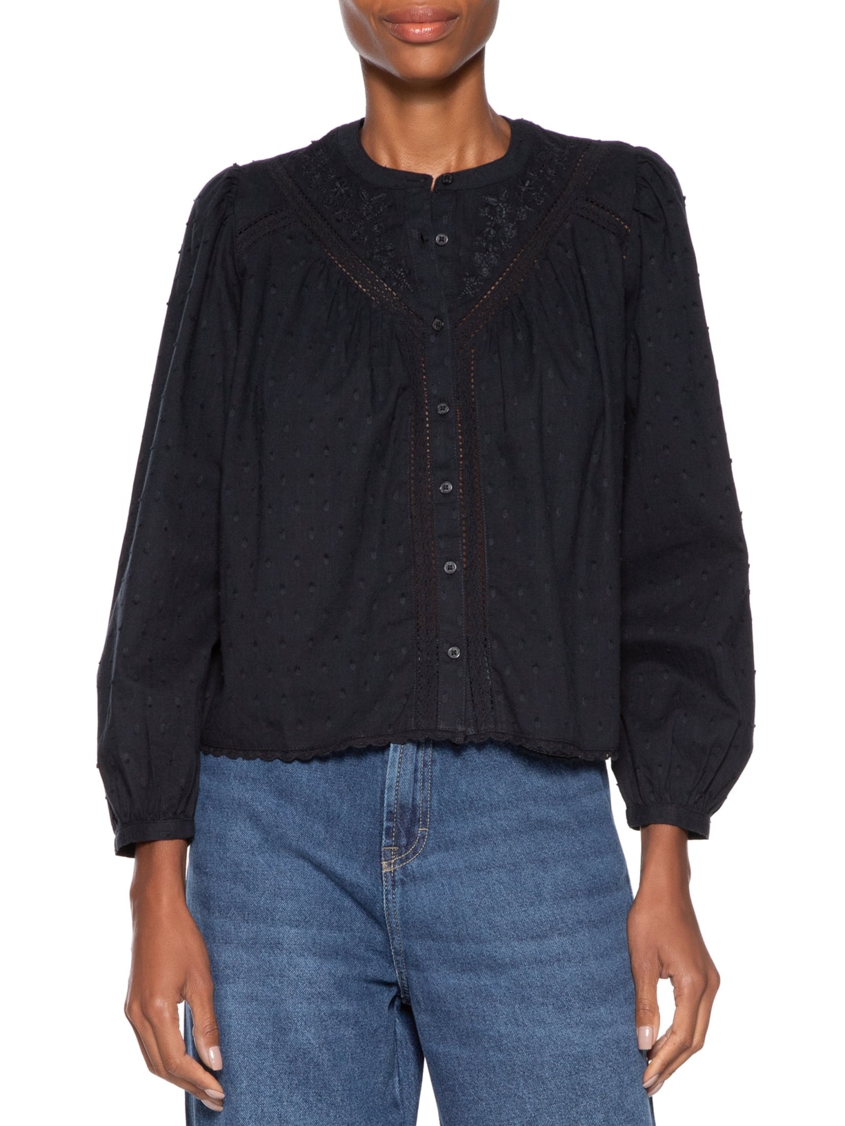 Blusa Feminina Cleo Preto Levi's