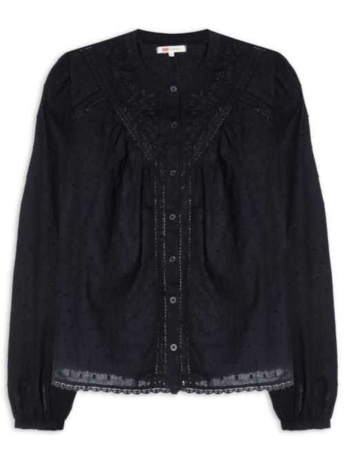 Blusa Feminina Cleo - Preto