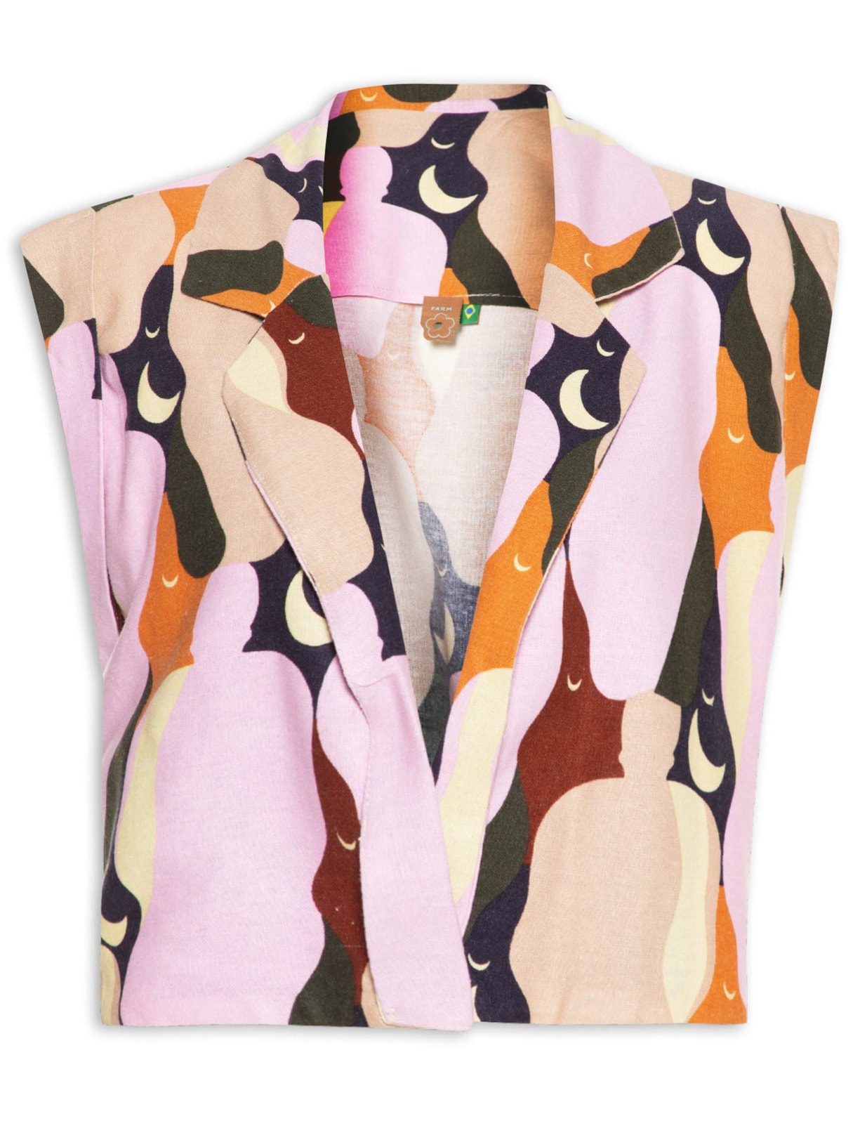 Blusa Feminina Colete Beijo - Rosa