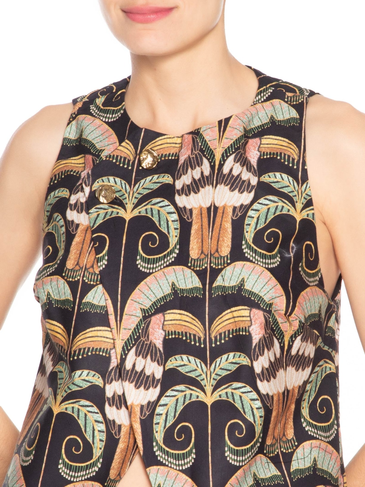 Blusa Feminina Colete Tucano Real Preto Farm