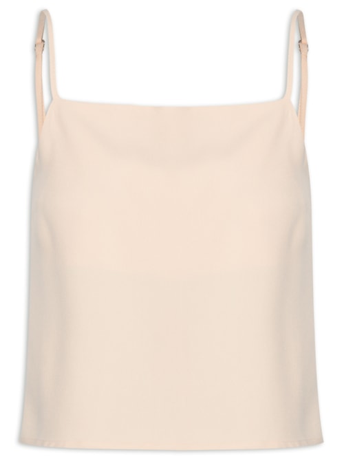 Blusa Feminina Com Abertura Nas Costas - Amarelo