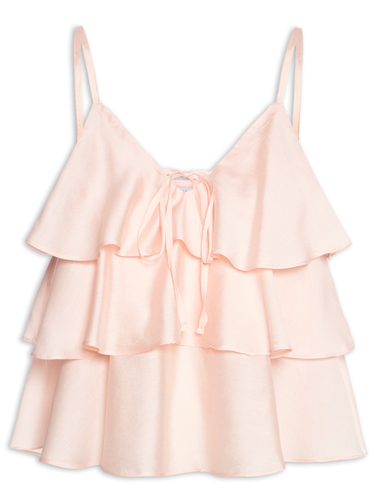 Blusa Feminina Com Babados - Rosa