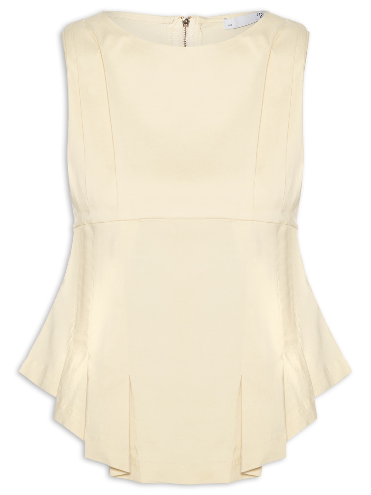 Blusa Feminina Com Drapeados - Amarelo