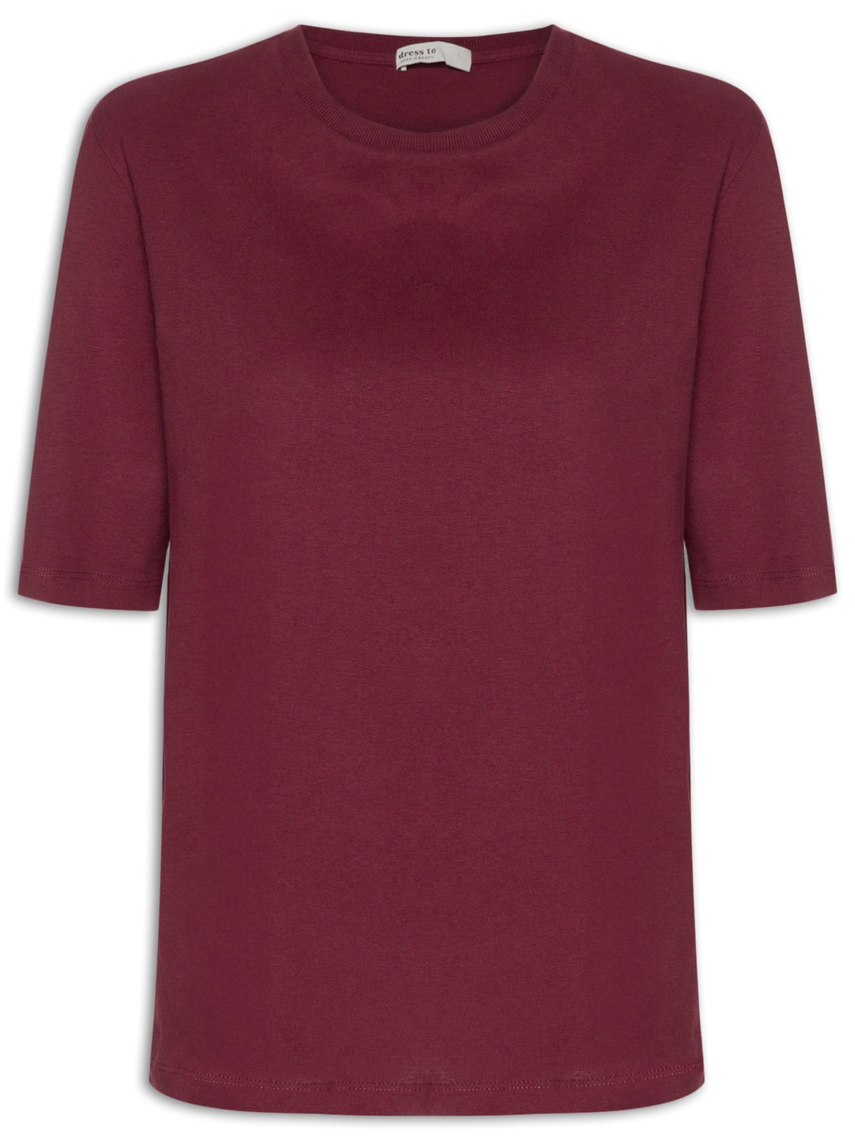 Blusa Feminina Com Ombreira - VInho