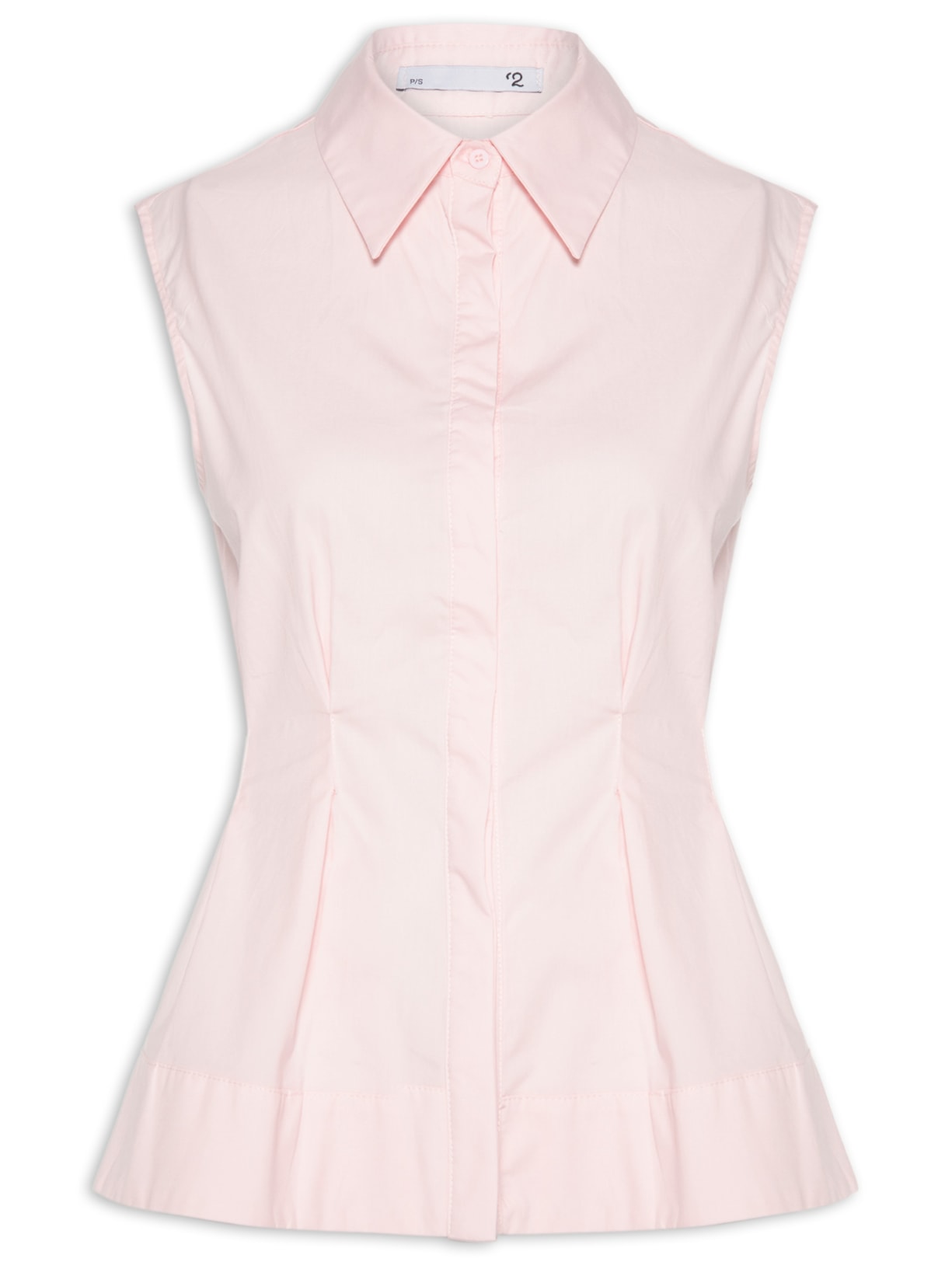 Blusa Feminina com Pregas Rosa '2Essential