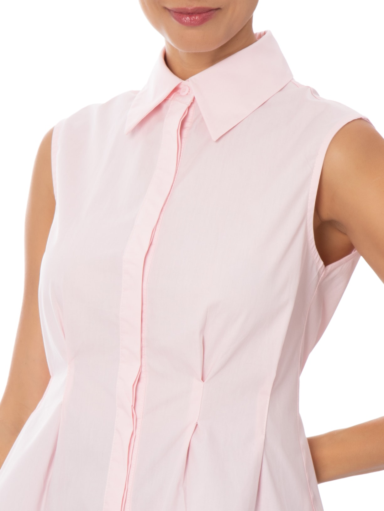 Blusa Feminina com Pregas Rosa '2Essential