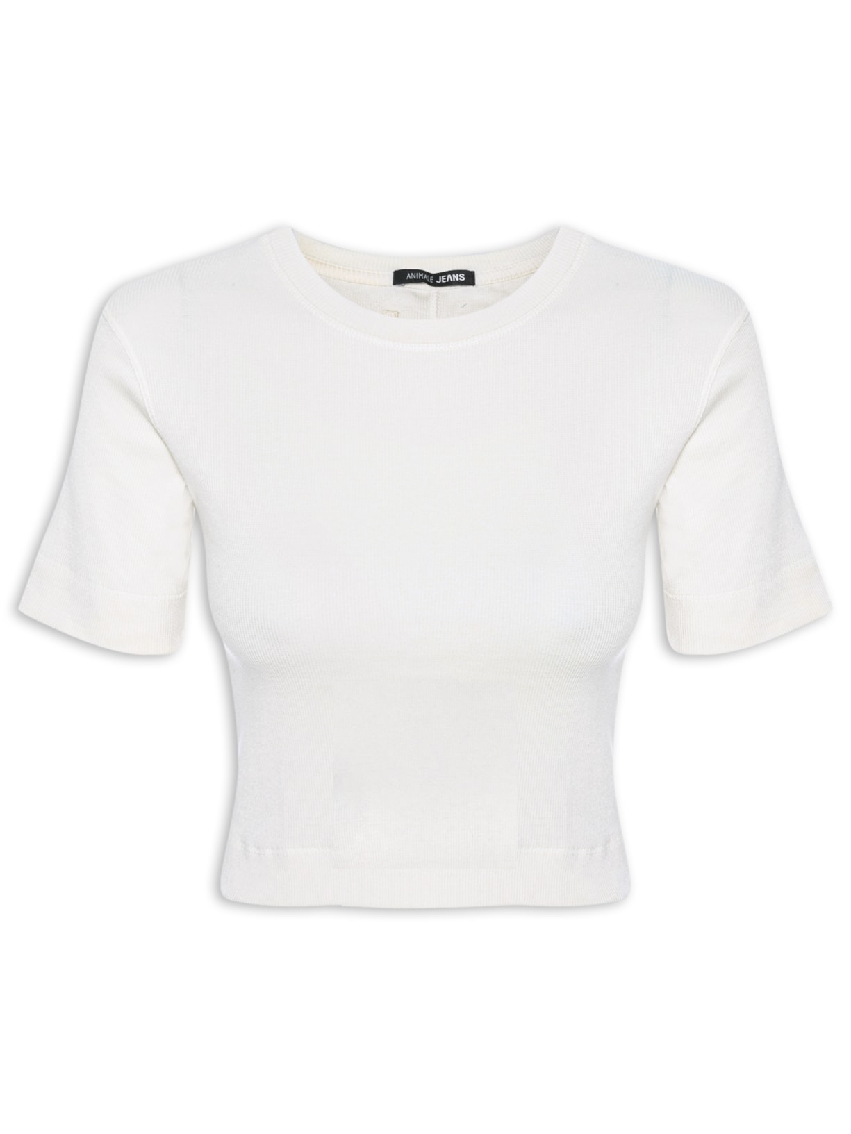 Blusa Feminina Com Recorte Costas - Branco