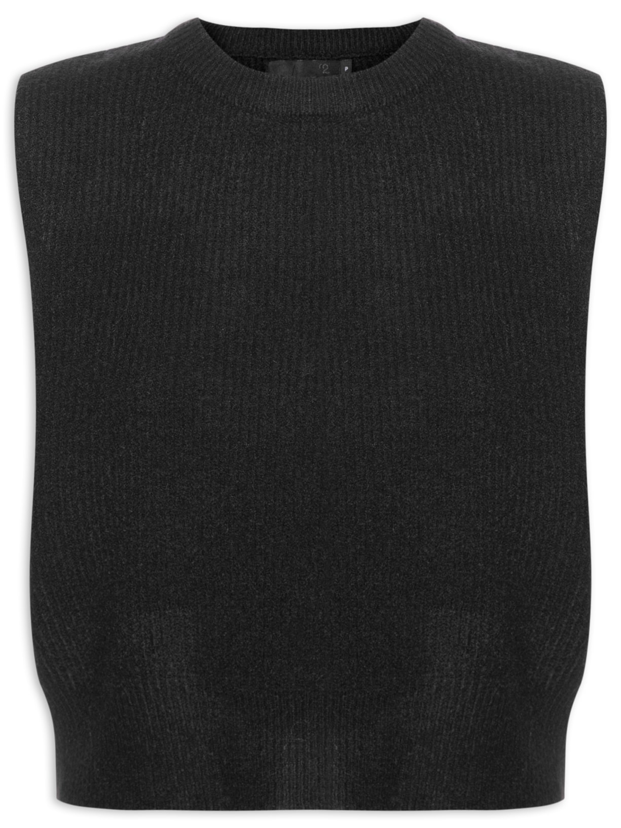 Blusa Feminina Com Transpasse Nas Costas - Preto