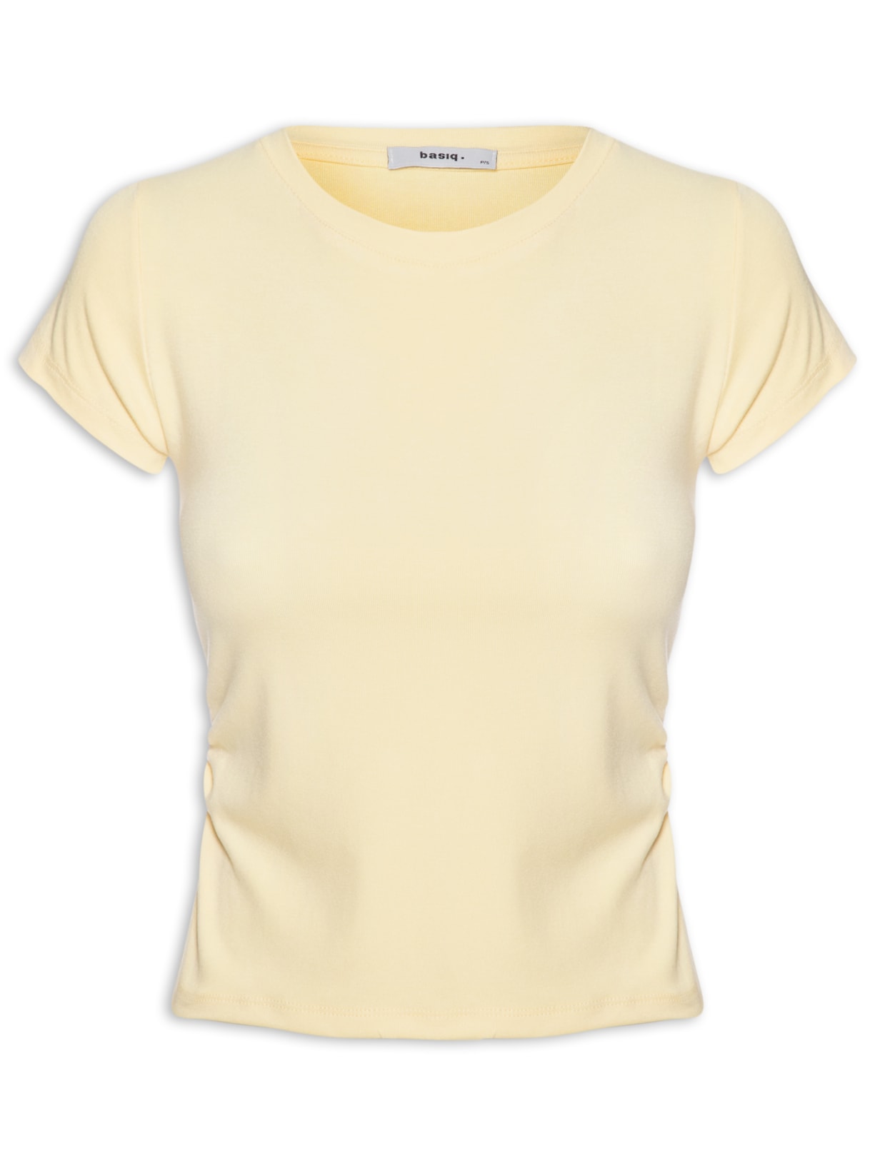 Blusa Feminina Comfy Justa Ao Corpo - Amarelo