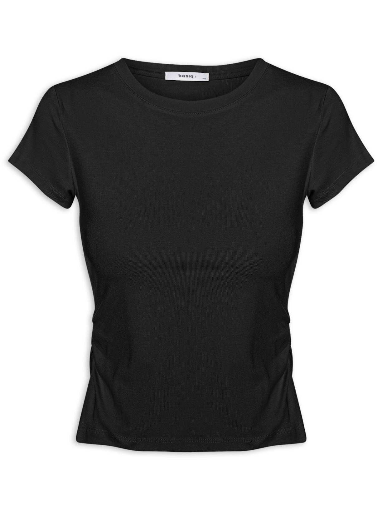 Blusa Feminina Comfy Justa Ao Corpo - Preto