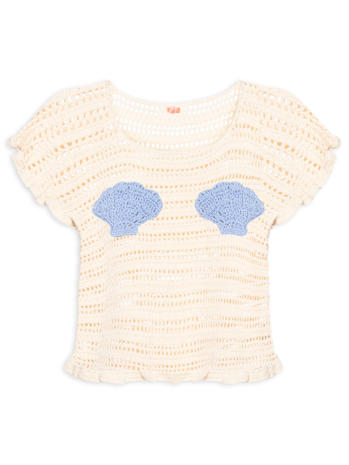 Blusa Feminina Conchas Bege Shop2gether + Vem Meu Bem