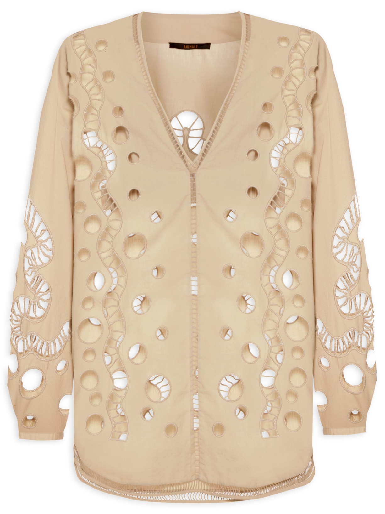 Blusa Feminina Contraforma - Bege