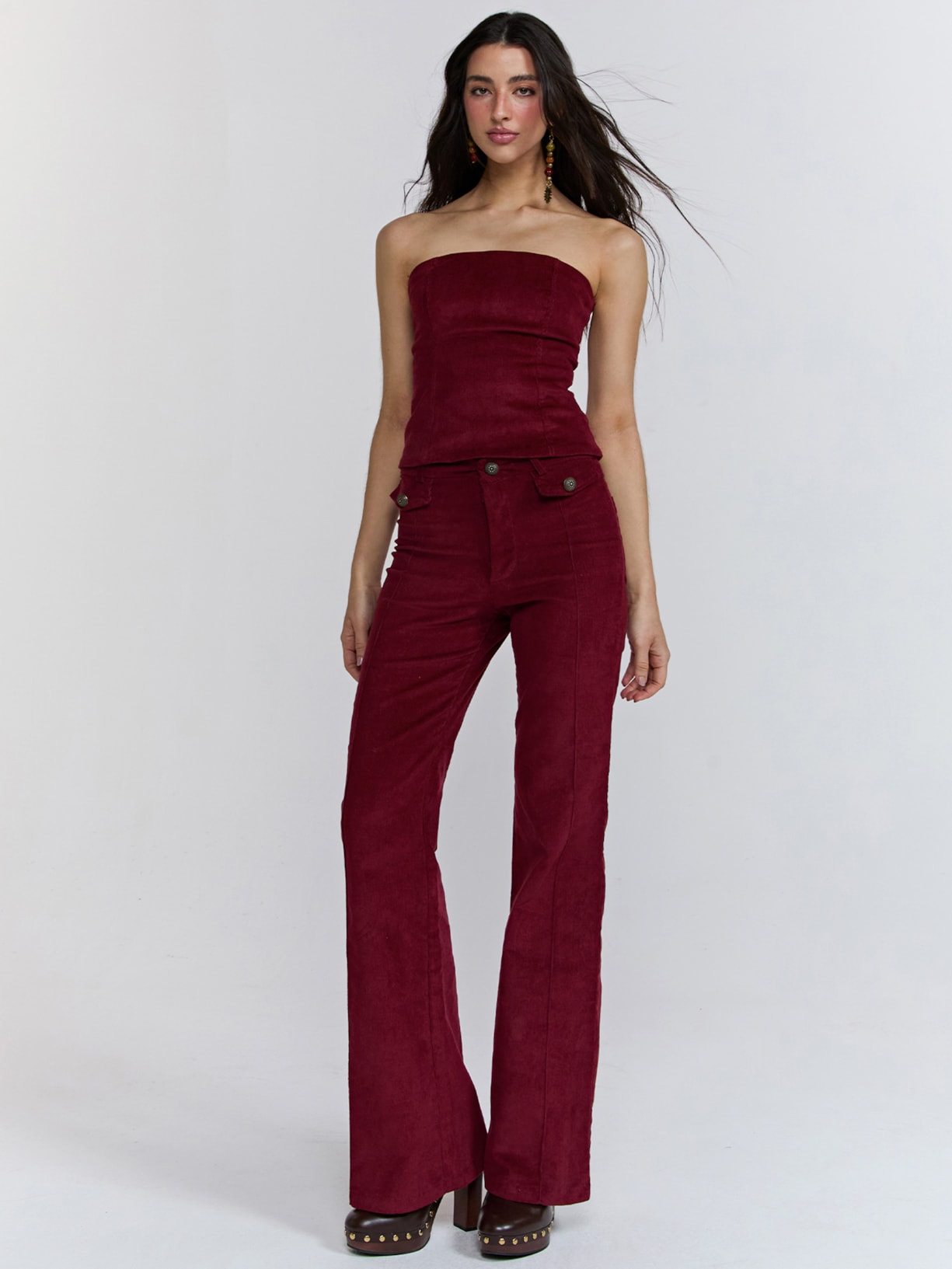 Blusa Feminina Corselet Kate Vermelho Triya