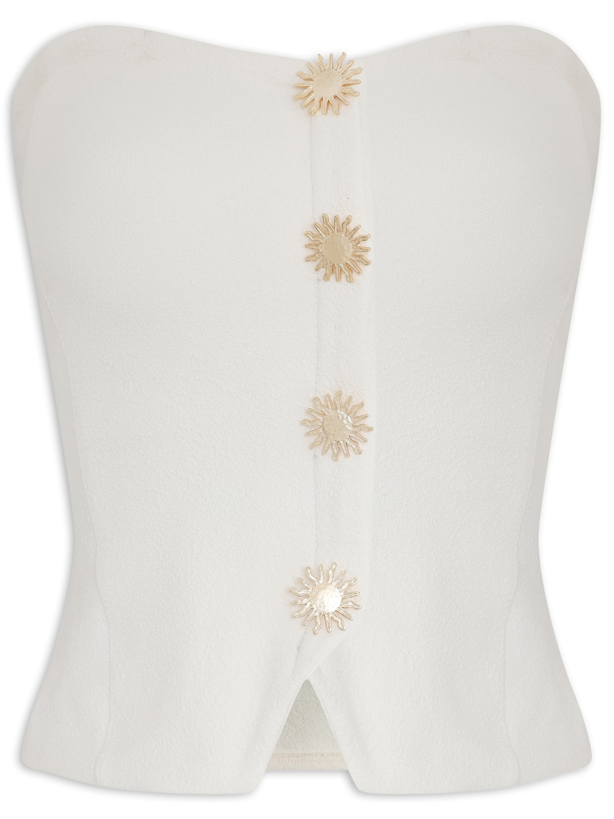 Blusa Feminina Corselet Lunar - Branco
