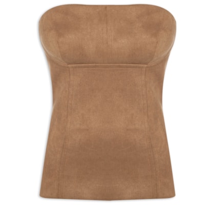 Blusa Feminina Corset Denise - Marrom