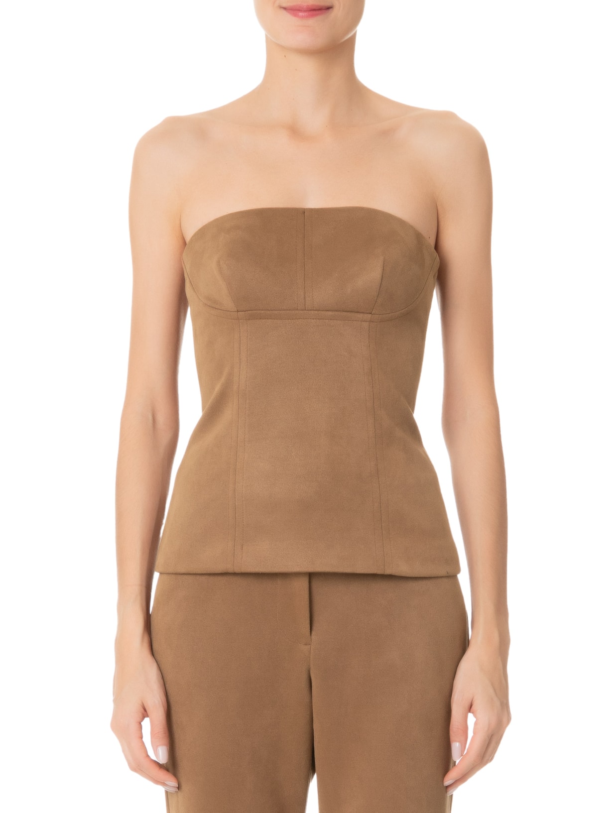 Blusa Feminina Corset Denise Marrom Iorane
