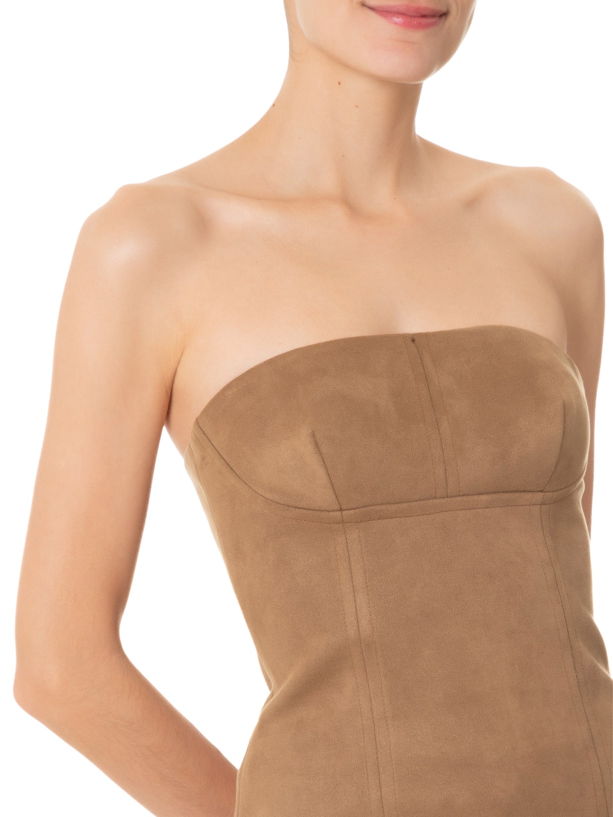 Blusa Feminina Corset Denise Marrom Iorane