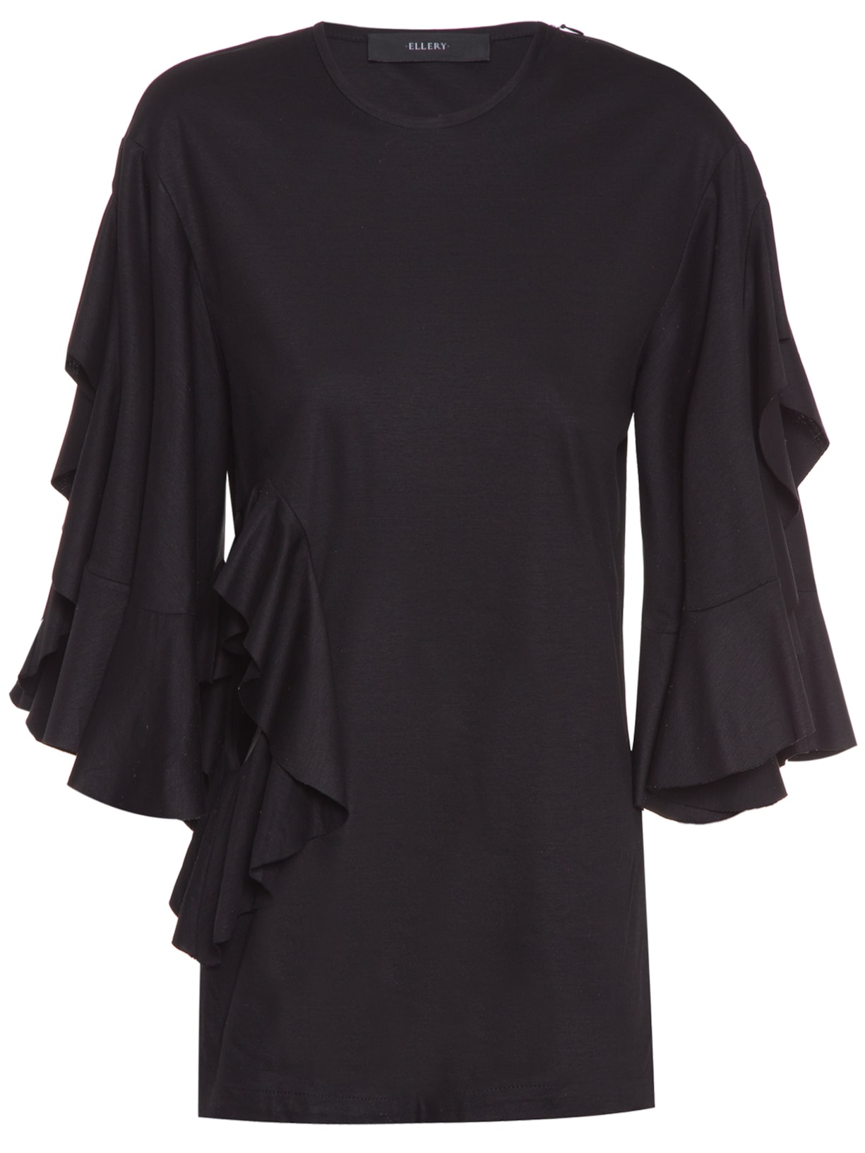 Blusa Feminina Corset Jeremiah Ruffle - Preto