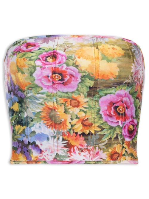 Blusa Feminina Corset Luisa - Amarelo