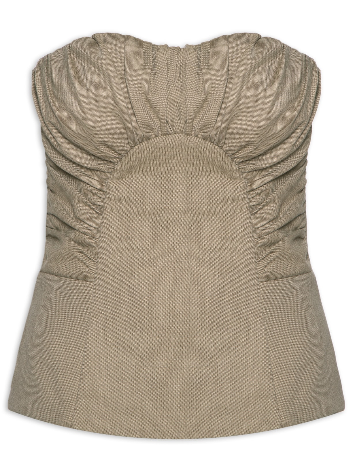 Blusa Feminina Corset Rafaela - Bege