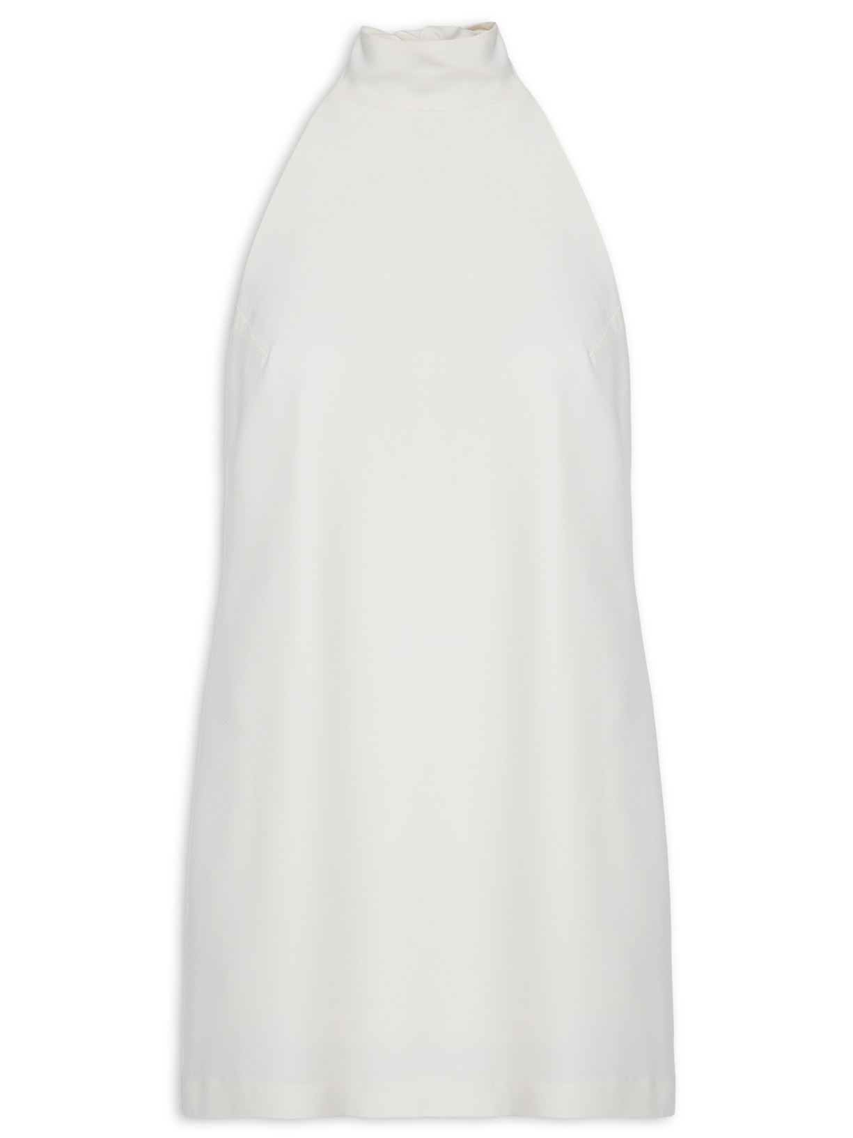 Blusa Feminina Crepe Frente Única - Off White