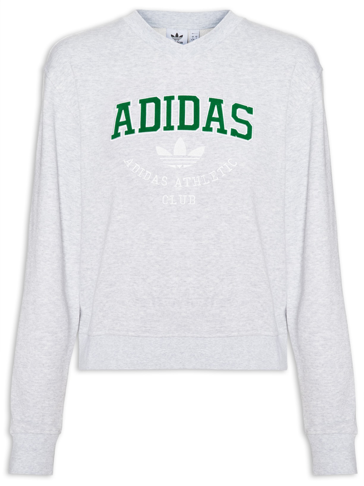 Blusa Feminina Crew Vrct - Cinza