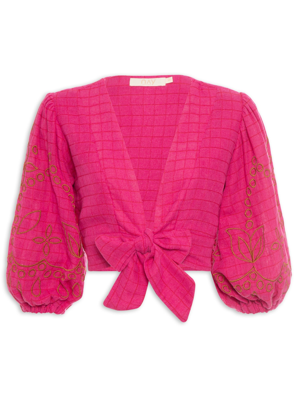 Blusa Feminina Cropped July - Rosa