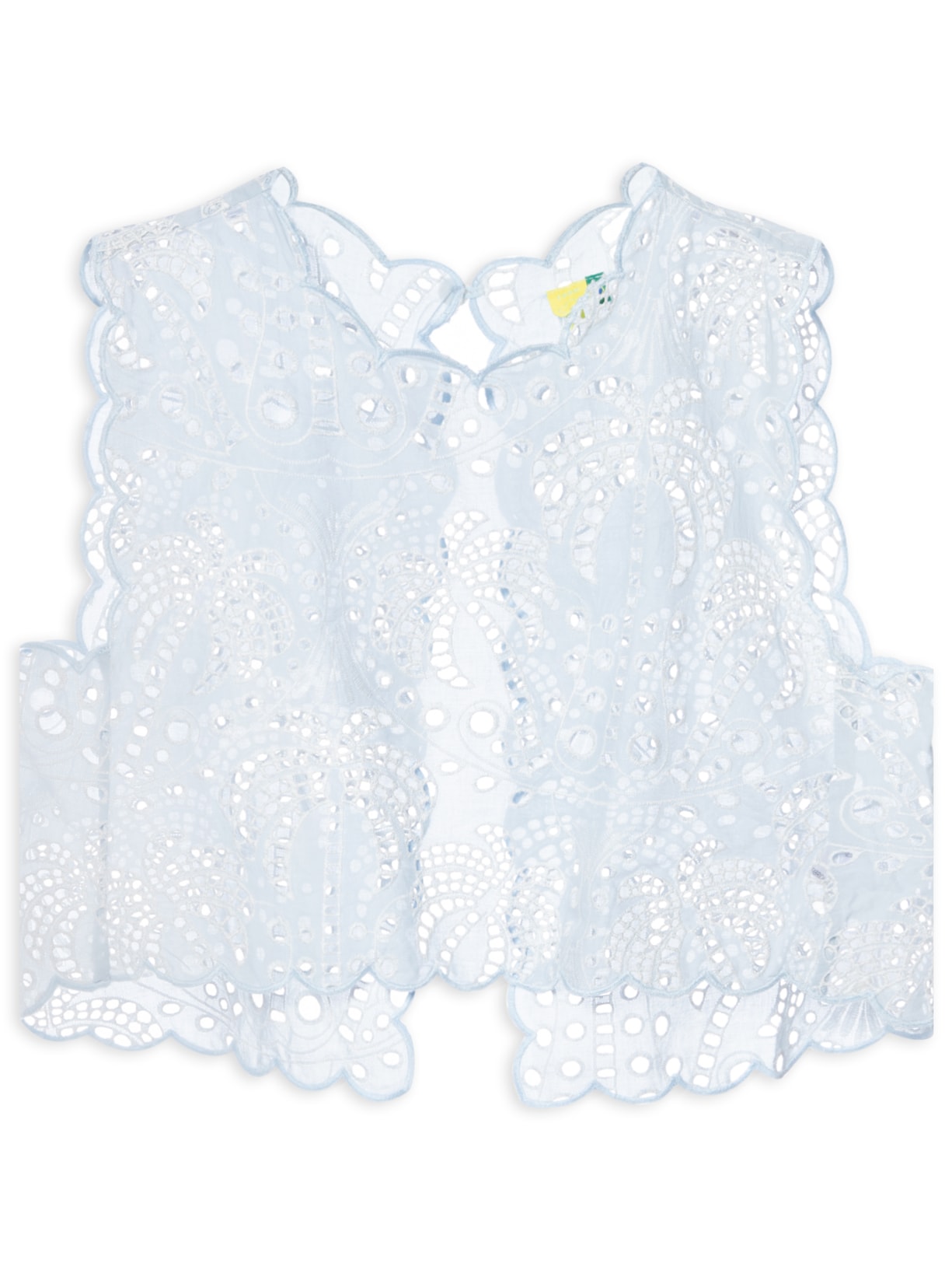 Blusa Feminina Cropped Laise Sonho Sereno - Azul