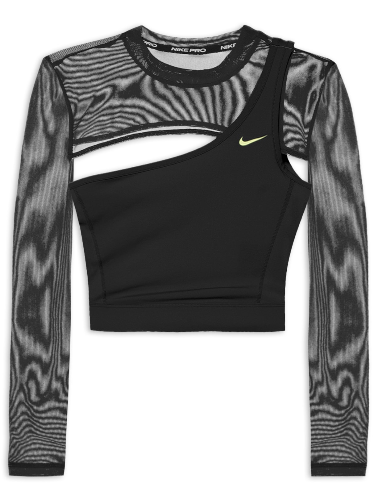 Blusa Feminina Cropped Nvty - Preto