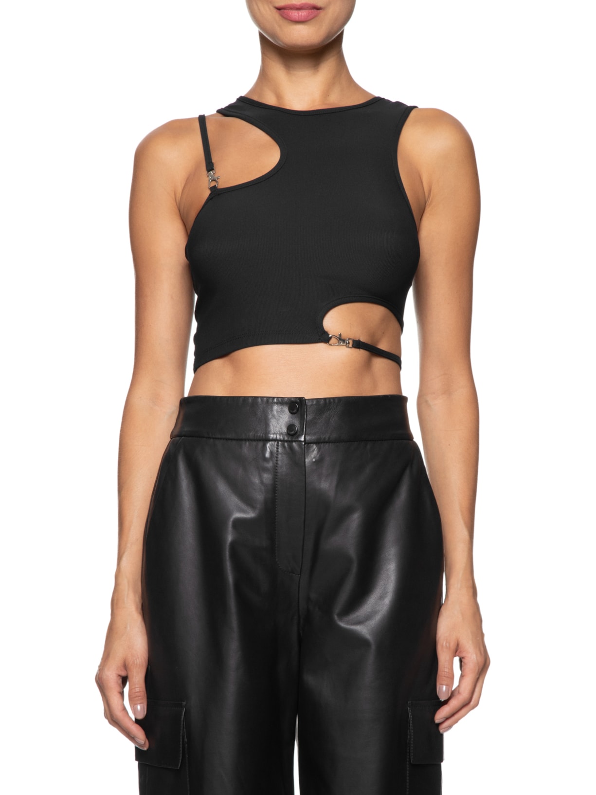 Blusa Feminina Cropped Preto Market 33