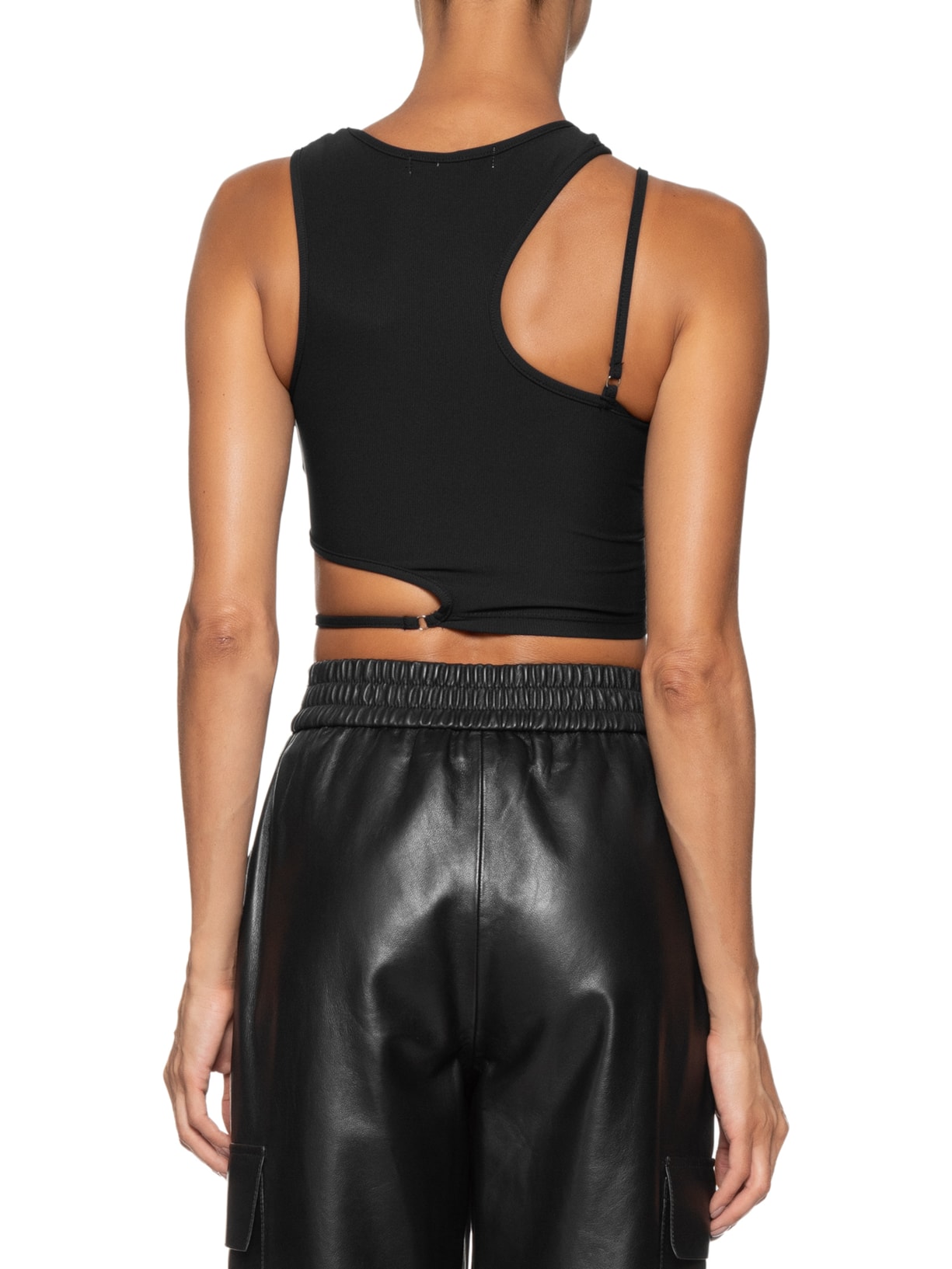 Blusa Feminina Cropped Preto Market 33