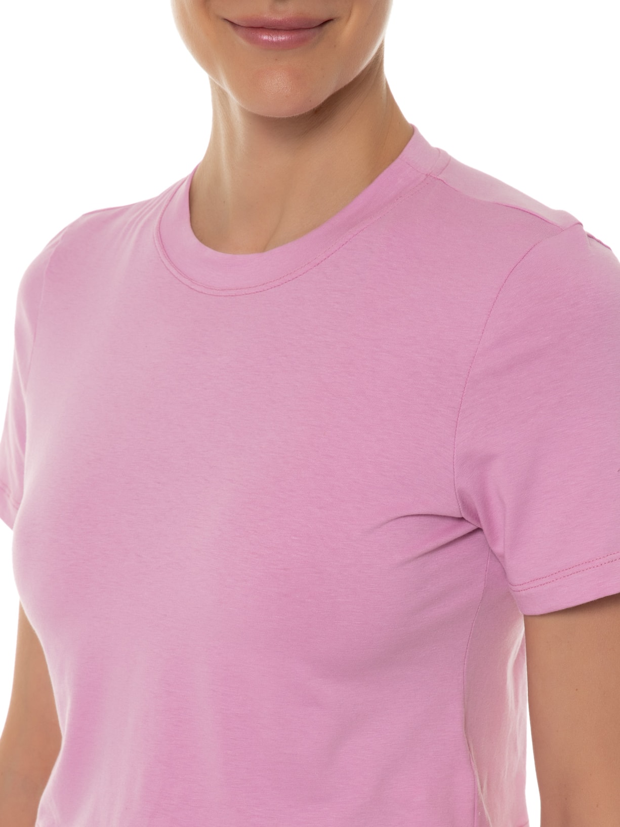 Blusa Feminina Cropped Todo Dia Cropped Rosa Camys