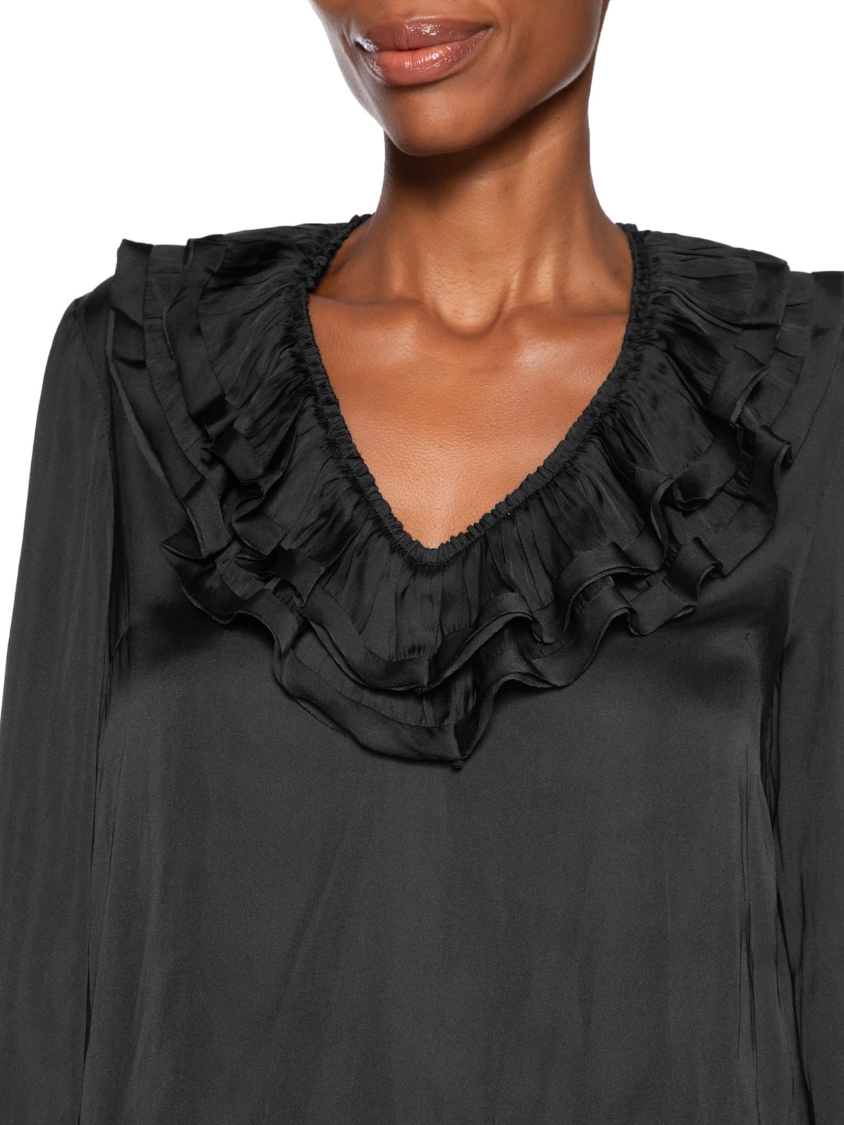 Blusa Feminina Cybele Preto Bo.bô
