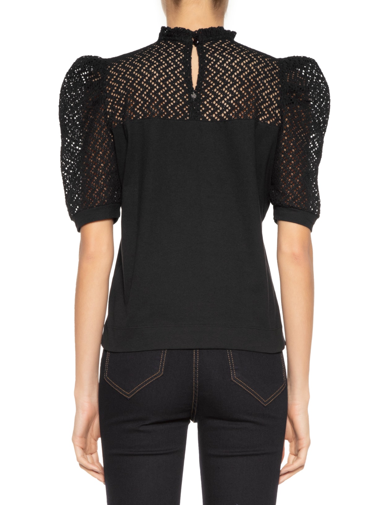 Blusa Feminina Damara Preto Le Lis